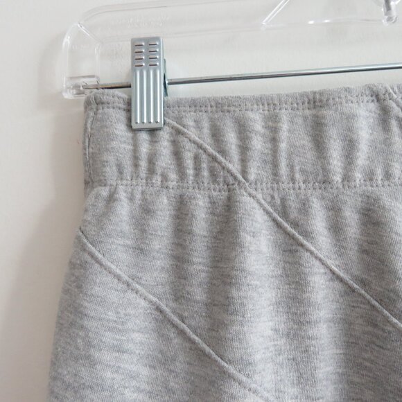 ANTHROPOLOGIE DAILY PRACTICE Seamed Midi Skirt in Gray Jersey Casual Comfy Sz S - Picture 6 of 15